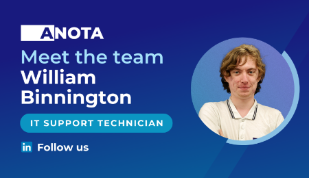 Meet the team: Introducing William Binnington, our IT Support Technician!